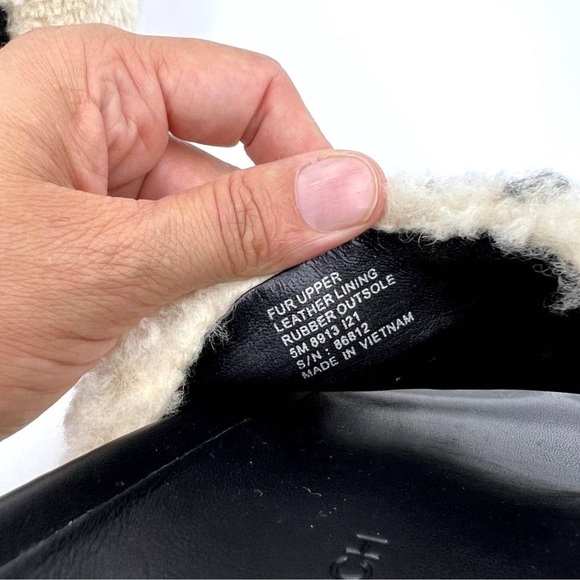 ✨ Tory Burch Faux-Shearling Double T Flatform Slides | NWT | Size 5 - Picture 15 of 15